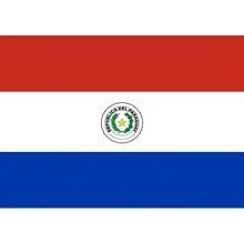 Felicita Bandeira Países Dupla Face Sublimado Dois Panos Intercambio Eventos Festa das Nações Campeonato Para Feira Exposição Destaque - Paraguai BP-086 - Visão 6