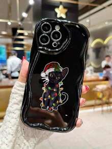 こちらのかわいいお花かごの猫のクリアフォンケースはTPU作るで、Apple 11-17 Pro Maxシリーズと互換性があります。   透明ケースは落ちるから保護するしながら、電話のナチュラルなCOLORを会いましょうせ、MEIKUANと実用性の両方を実現するしています。   これはどんな女のサブにもQIENかせないもので、通りを歩くときに注目するをJiめるでしょう！ - ブラック - チェックする 10