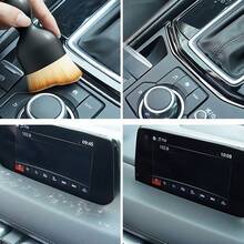 1 pieza Cepillo de limpieza de coche súper suave y delicado, Plumero multifuncional para áreas de difícil acceso, Artículo ideal para el cuidado del coche - Multicolor - Ver 1