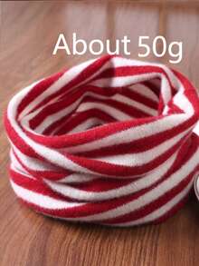 1件装女士100%纯羊毛菱形图案围脖，秋冬季保暖耳挂式面罩针织羊毛颈套围巾头带多功能