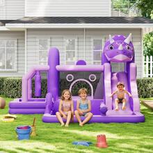 Kids Freestanding Slides - Purple - View 1