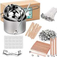 DIY Candle-Making Kit, Including Wax Furnace, Candle Wick, Candle Adhesive And Stand, Candle Centering Tool And Candle Craft - Multicolor - View 1