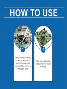 Professional Soldering Paste Flux, Suitable For Smartphones, Motherboards, Printed Circuit Boards, Rosin, Soldering, Flux, Repair Tools - Multicolor - View 5