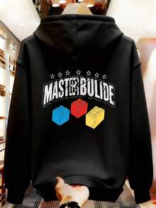 Sudadera de ropa exterior para hombres EEFF - Negro - Ver 8