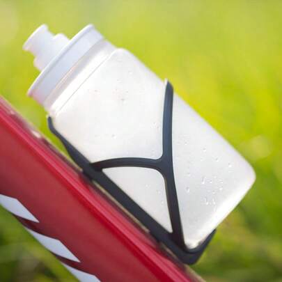Soporte para botella de agua de bicicleta, Soporte para botella de agua de ciclismo, Soporte universal para botella de agua de bicicleta, Antideslizante, Antivibraciones, Material de plástico resistente al desgaste para bicicletas de montaña, bicicletas de carretera, bicicletas de piñón fijo, bicicletas plegables y bicicletas estáticas