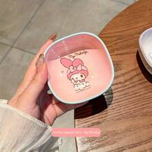 Sanrio 1个三丽鸥陶瓷小碟 - 酱料碟、开胃菜碟、9格火锅调料碟，适用于家庭厨房、西餐厅聚会