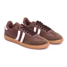 Women's Casual Sneakers – Young And Modern Look. Comfortable, Soft Rubber Sole. Street Style Sneakers, Fashion 2026. - 鏽棕色 - 查看 2