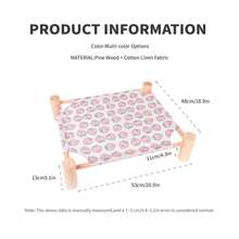 1pc Elevated Cat Bed, 4-Season Waterproof Cat Hammock, Removable & Washable Pet Cat Camping Bed - Small Size - View 3