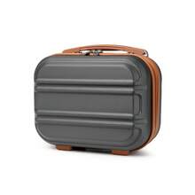 Lightweight 2 Piece Cabin Suitcase Set 20 Inch Carry On Luggage With Vanity Case ABS PC Hard Shell Spinner Wheels TSA Lock YKK Zipper For Travel - Grey/Brown - View 13