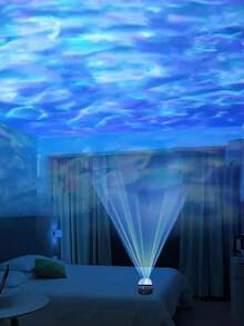 1 Stück Aurora Nachtlichtstreifen mit Fernbedienung - USB betrieben, Raumbeleuchtung, RGB Heim-Dekorationslampe, ideal für Raumdekoration und Geschenke zu Feiertagen - farbiges Licht - Übersicht 6