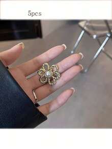 1pc Waist Cincher For Jeans, Adjustable Waist Tightener Button, Pants Waist Reducer Clip - Multicolor - View 3