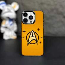 Funda para teléfono Art Star T-Trek S- para 17,16,15,14,13,12,11,Pro,MAX, cubierta negra mate a prueba de golpes funda para iPhone estilo sci fi, carcasa negra mate anticaídas para fans de T Trek y el espacio, regalo de navidad y Christmas para gamers, geeks y coleccionistas, accesorio de smartphone para uso diario, universidad, oficina y viajes, phone case resistente con diseño artístico para hombres, mujeres y adolescentes - Z1 - Ver 12