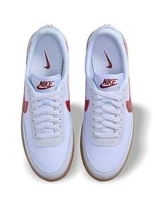 Nike Killshot 2 SE 女款运动鞋 透气吸汗 轻便 弹性好 耐穿 易洗 多功能 运动户外跑步 日常 白色 红色 白色 IF1745-400 - 白色/紅色/灰色 - 查看 4
