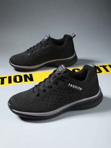 2025 New Spring/Summer Men's Shoes, Korean Style Front Lace-Up Minimalist Casual Outdoor Sports Shoes, Breathable Men's Shoes For Commuting, Hiking, Walking, Business Casual Valentine's Day Ideas