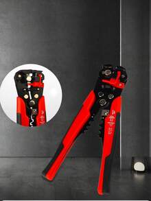 多功能自动剥线钳，适用于专业电工，剥线范围0.2-6mm²，符合人体工学的防滑设计，可快速剥线和剪线。适用于电气作业、家电维修、家居装修、汽车维修和船舶维修。