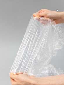 10/50/100pcs Food Preservation Film Covers, Food Tray Preservation Film Covers, Kitchen Food Covers, Food Dust Covers, Bread Covers, Plastic Packaging Film, PE Preservation Film Bags, Kitchen Storage, Household Plastic Packaging - Multicolor - View 9