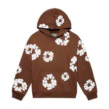 Denim Tears 'The Cotton Wreath'New Item Autumn Winter Hoodie Loose Drop Shoulder Hooded Hot Item Women Sweatshirt Men's Autumn Winter Hoodie Loose Drop Shoulder Hooded Women/Men Sweatshirt , With Modern Men Breathable Technology, Loose Urban Functional Wear, High-End Cotton For Urban Street Style, Loose Silhouette Gender-Neutral Design, Mixed-Color Cotton For Low-Profile, Preferred Choice For Cafes And Hiking - 查看 1