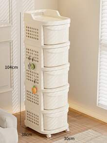 1 chiếc kệ đựng đồ bằng nhựa có bánh xe kiểu cổ điển - Xe đẩy đa năng hình chữ nhật đặt dưới gầm giường, có thể đựng quần áo, đồ ăn nhẹ, đồ chơi - Không chống nước, thích hợp cho phòng ngủ, phòng khách, nhà bếp. - Nhiều màu - Xem 8