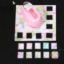 Flower Shaped Hole Punch, Plastic Craft Hole Puncher, DIY Shape Hole Punch, Suitable For Cards And Scrapbooks, Educational And Fun, Portable And Interesting, Creative, Handmade Stamp Punch, Applicable For Stamp Label Making, Handicraft Tools, Scrapbooking, Paper Crafts, DIY Card Making (Random Color And Style)