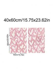 Conjunto de 2 Impressões de Corações Rosas, Arte de Parede de Corações Abstratos, Decoração de Parede Feminina e Elegante, Pôster Rosa, Arte de Impressão de Coração Rosa Brilhante, Presentes do Dia dos Namorados, Presentes para Casais, Decoração de Quarto, Decoração de Escritório, Decoração de Dormitório, Artes de Parede, Decoração de Parede, Decoração Doméstica, Decoração de Quarto, Arte em Tela, Pôsteres, Sem Moldura