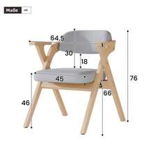 Dining Chairs - Grey - View 3