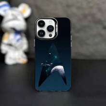 Funda para teléfono Art Star T-Trek S- para 17,16,15,14,13,12,11,Pro,MAX, cubierta negra mate a prueba de golpes funda para iPhone estilo sci fi, carcasa negra mate anticaídas para fans de T Trek y el espacio, regalo de navidad y Christmas para gamers, geeks y coleccionistas, accesorio de smartphone para uso diario, universidad, oficina y viajes, phone case resistente con diseño artístico para hombres, mujeres y adolescentes - Z1 - Ver 6