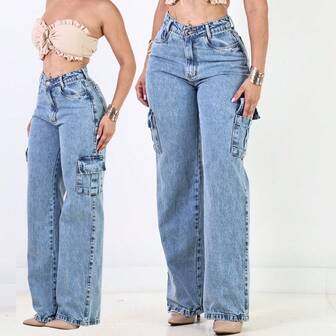 Calça Wide Cargo Lançamento !!!