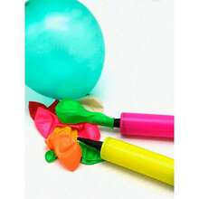 3pcs/Set Balloon Inflator, Inflating Pump, Blower, Hand-Operated Air Pump, Suitable For Birthday Party, Celebration, Wedding, Balloons (Random Color) - Multicolor - View 10