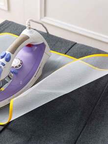 Protective Ironing Mesh Mat - 1pc Withstand High Temperature Ironing, Utility Hooks For Home Use