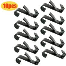 10pcs Radiator Hooks, Radiator Hooks, Towel Rack Heating Hooks, Plastic S-Shaped Hooks, Suitable For All Standard Radiators, Bathroom Hanging Clips, Electric Towel Rack Hooks, Multi-Function Drying Rack Hooks, Towel And Clothing Storage Rack Bathroom Accessories Bathroom Tools