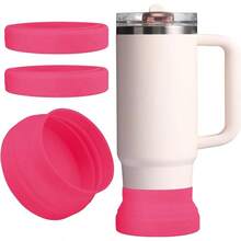 Bow - Botas de silicona para vaso H2.0 de 30 onzas, 40 onzas e IceFlow 20o, 30 onzas y de 24 onzas y botella de agua de 12 - 24 onzas, funda protectora plegable - A62. - Ver 2