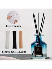 30pcs Natural Rattan Fragrance Diffuser Sticks - Long Lasting & Versatile, Adjustable Length 22cm - Suitable For Home, Hotel And Restaurant Diffusers, Air Fresheners And Purifiers, Durable Replacement Sticks - Enhance Your Wellness