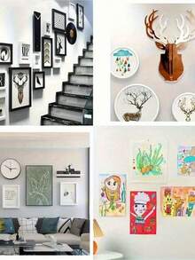 72pcs/36pcs Heavy Duty Nylon Picture Hanging Strips - Won't Damage Walls, Suitable For Drywall, Great For Photos And Christmas Decor, Ideal Holiday Season Choice, No Drilling Picture Hangers - Multicolor - View 8