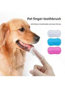 1pc 2-In-1 Pet Hair & Tear Stain Remover Brush - Stainless Steel Dog & Cat Flea Comb, Effectively Trims And Gently Removes Dirt And Fleas, Suitable For Canines And Felines - Multicolor - View 9