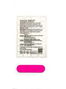 24 Stück französische Spitzen- & Stern-Muster Aufklebe-Nägel mit Gelee-Gel und Nagelfeile, Upgrade Deinen Look, geeignet für Feiertage, Alltag, Schule, Büro, Party - Verschiedenfarbig - Übersicht 6