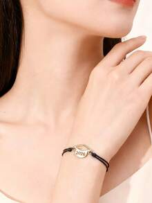 1件新款2026毕业帽吊坠手链，女士/情侣/朋友毕业/返校/教师节礼物，日常配饰 - 2026 - 查看 4