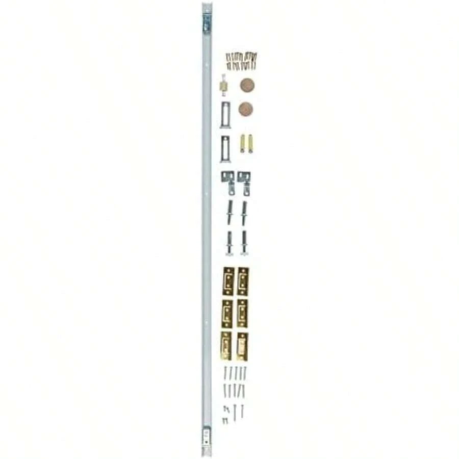 National Hardware N343-715 391S Folding Door Hardware Set in White(Blanco 121.9 cm) - Multicolor - Ver 1