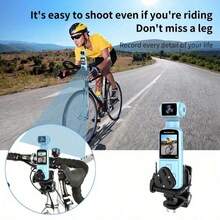 4K Ultra HD Vlogging Camera With 1.33" CMOS Sensor, USB Charging, 270° Rotating Lens - Perfect For , Live Streaming & Outdoor Adventures, Ideal Gift For Couples/Back To School/Easter - 粉色 - 查看 2