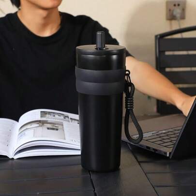 Insulated 304 Stainless Steel Tumbler, Portable Outdoor Coffee Cup, Car Cup, Portable Water Cup For Sports