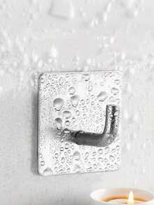 1pc/2pcs/4pcs/6pcs/8pcs/12pcs Heavy Duty Adhesive Hooks, Towel Hooks, Stick On Hooks, Wall Hangers, Waterproof Stainless Steel Sticky Hooks For Bathroom Kitchen Home - Multicolor - View 10