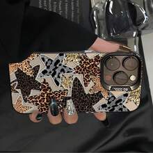 ¡Consigue una nueva funda para tu teléfono! Nueva Funda de Teléfono IMD con Estampado de Leopardo Multi-Star, Cubierta Protectora Antigolpes y Antideslizante, Compatible con iPhone 17/16/11/13/15/15 Plus/15 Pro/15 Pro Max/12/14 Pro Max/11 Pro Max/12 Pro/12 Pro Max/13 Pro/13 Pro Max/14 Pro/14 Plus, Parte Trasera Mate Antigolpes ¡Consigue una Nueva Funda para tu Teléfono! - 1 pieza - Ver 2