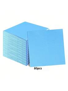 مناديل ورقية ملونة أحادية اللون, مناديل ورقية ملونة, مناديل ورقية يمكن التخلص منها لحفلات الأعياد وأعياد الميلاد, مناديل ورقية مربعة