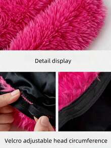 A Women's Solid Color, Cute Long Rabbit Ear Fisherman's Hat, Warm And Versatile, Suitable Outdoor Activities In Autumn And Winter. - Bucket Hat - View 8