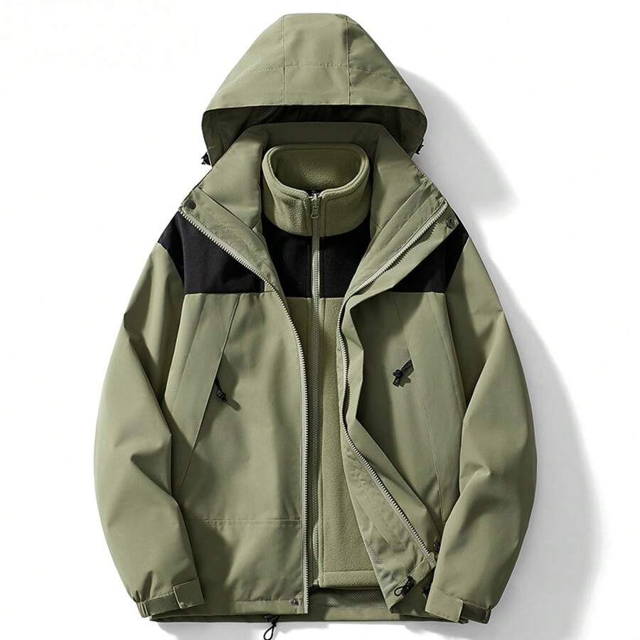Women Shell Jackets - Light Green - View 1
