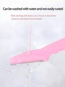 2 pièces/8 pièces Taille-sourcils droit pour débutants, taille-sourcils portable pour femmes débutantes, outil de beauté (assortiment de couleurs) - Multicolore - Voir 5