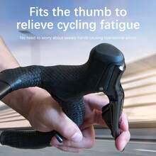 JCSP 1 Pair Road Bike Thumb Shifters, Ergonomic Non-Slip Road Bicycle Thumb Shifters, Suitable For Various Road Bikes, Cycling Gear - Multicolor - View 4