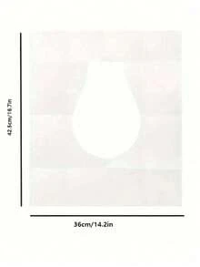 10/20/30/40/50Pcs Portable Individually Packaged Disposable Toilet Seat Cover, Travel Portable Toilet Cover, Toilet Waterproof Cover, Toilet Seat Cover Portable Potty Seat Cover, Household Essentials, Essential Travel Accessories For Business Travel Camping Hospital Stations, Hotel Stays, When Going Out And Using Public Restrooms It Can Also Ensure Your Personal Hygiene Safety - Yellow - View 8