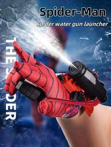 Cross-Border Spider Water Gun, Wrist Water Gun Launcher, Water Spraying Water Play Toy Gun, Manual Press Continuous Fire Toy, Wearable Arm Water Gun Launcher, Hero Wrist Water Gun Launcher, Water Spraying Toy, Swimming, Swimming Pool, Swimming Pool Game, I Play, Game, Group Game - Multicolor - View 3