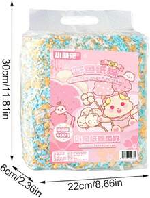 Genérico Ropa De Cama Papel para S Animales Pequeño - Jerbo |   Ropaa Camaa Chinchilla, Conejos, Camma Pequeños - Tres colores naranja y azul. - Ver 6