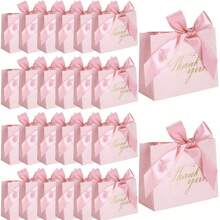 Pink Gift Box, Thank You Gift Box, Bow Gift Box, Holiday And Party Gift Box, Luxury High-End Gift Box - Pink Bow Gift Box - View 8